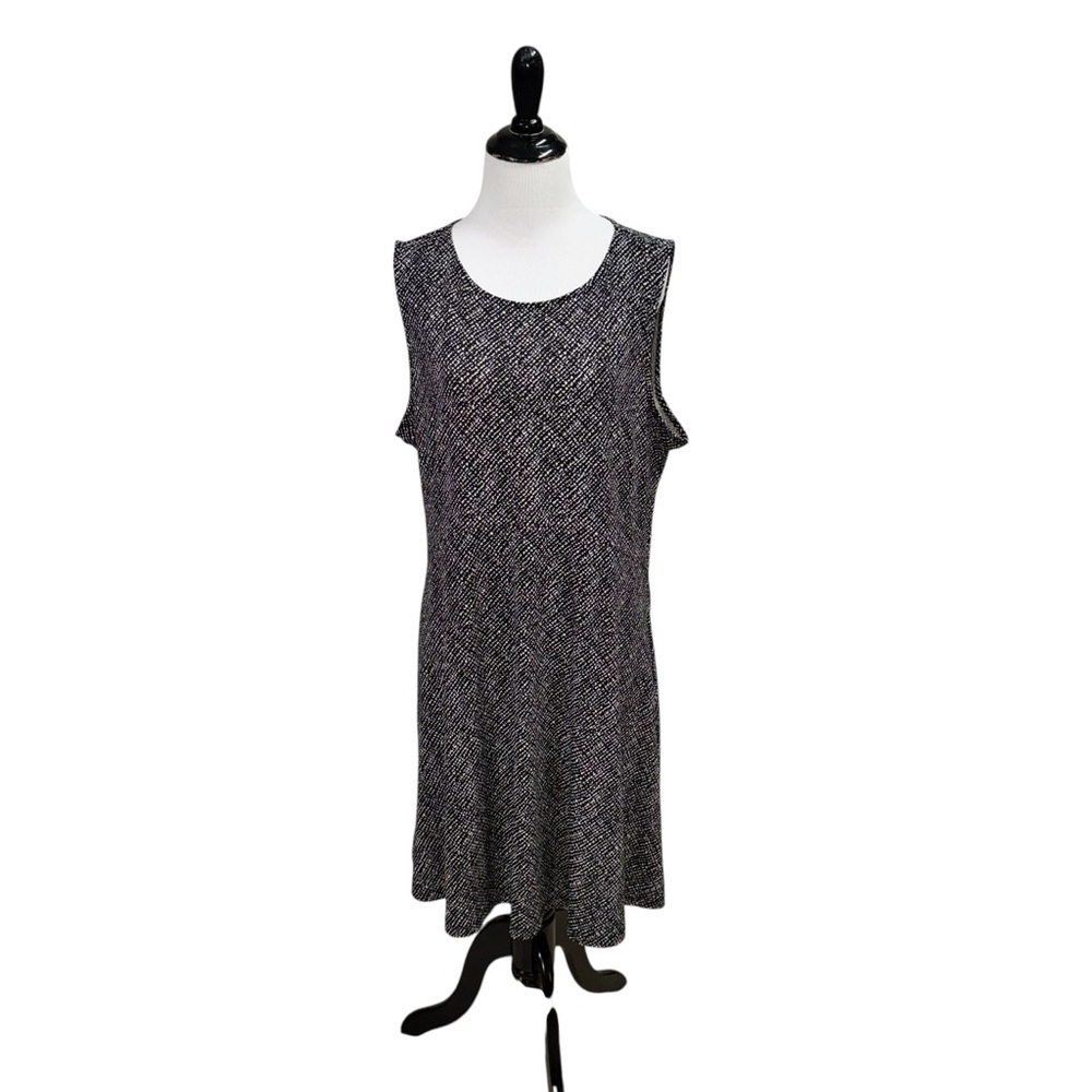 Apt. 9 Women's Size XL Sheath Dress Sleeveless Round Neck Classic Casual